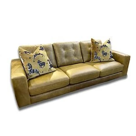 Lewes Leather Sofa